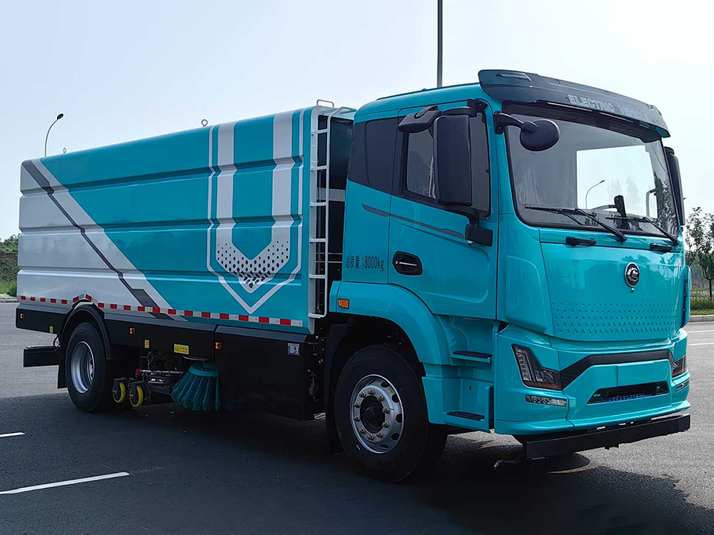 壹为纯电动洗扫车