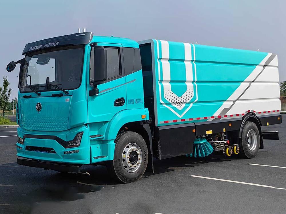 壹为纯电动洗扫车