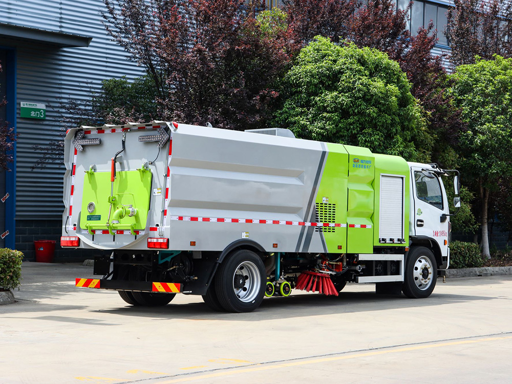 东风凯普特纯电动洗扫车