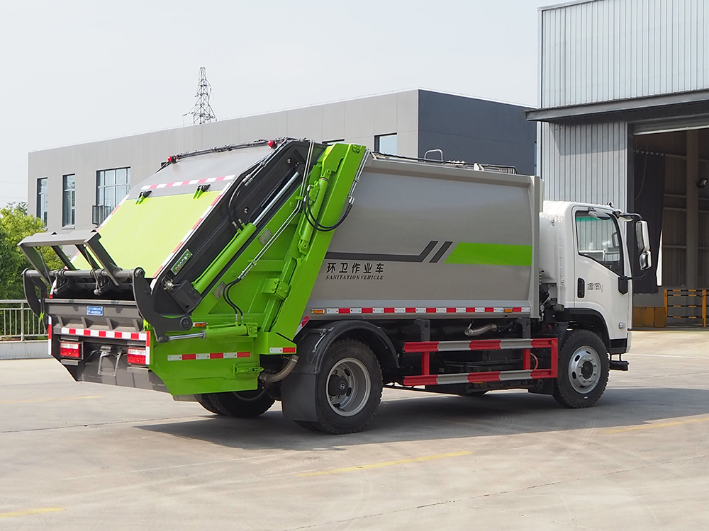 陕汽E9-CL5122ZYSBEV纯电动压缩垃圾车