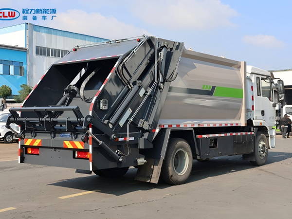 陕汽德龙L5000压缩垃圾车CL5186ZYSBEV