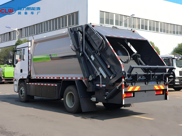 陕汽德龙L5000压缩垃圾车CL5186ZYSBEV