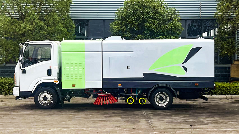 东风华神洗扫车-8T